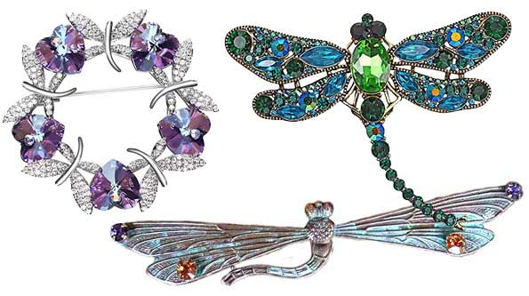 Dragonfly Brooches and Pins